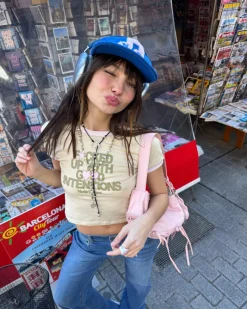 Nude Project Still Fucked Up* Top Beige Fashion