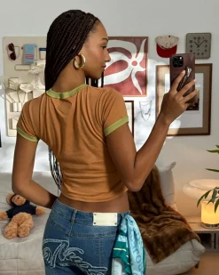 Nude Project Still Fucked Up* Top Brown Sale