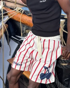 Nude Project Stripes Mesh Short Hot