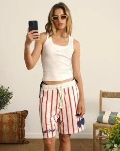 Nude Project Stripes Mesh Short Hot