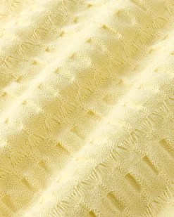 Nude Project Structure Knit Polo Yellow Online