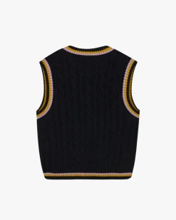 Nude Project Sunday Knit Vest Blue Online