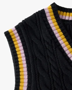 Nude Project Sunday Knit Vest Blue Online