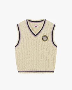 Nude Project Sunday Knit Vest Marshmallow Discount