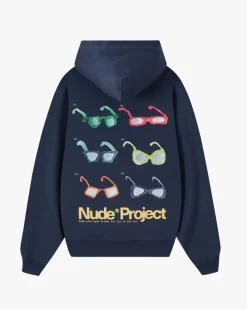 Nude Project Sunglasses Hood Navy Clearance