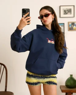 Nude Project Sunglasses Hood Navy Clearance