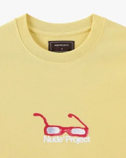Nude Project Sunglasses Tee Pale Yellow Hot