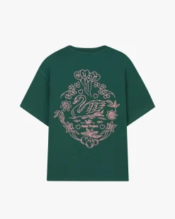 Nude Project Swan Garden Tee Green Clearance