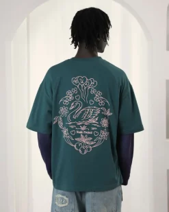 Nude Project Swan Garden Tee Green Clearance