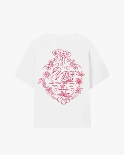 Nude Project Swan Garden Tee White Sale