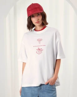 Nude Project Swan Garden Tee White Sale