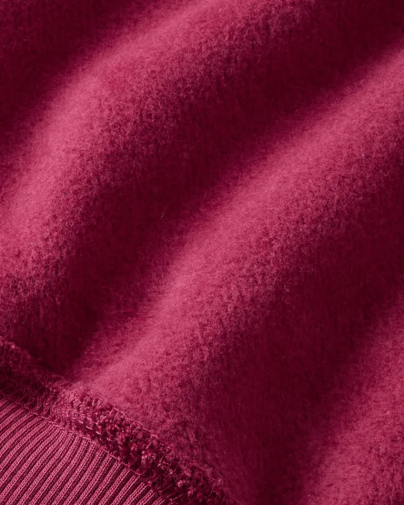 Nude Project Swans Hoodie Burgundy New