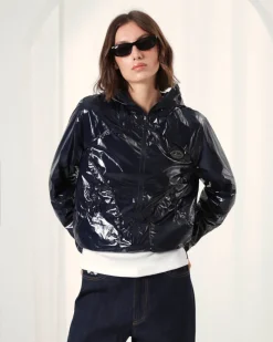 Nude Project Sweetbreaker Jacket Dark Navy New