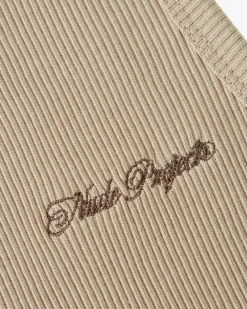 Nude Project Tank Top Ss24 Beige/Ash Discount