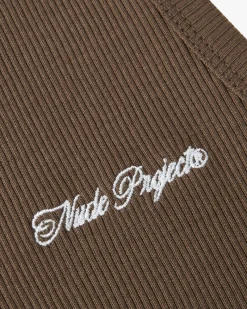 Nude Project Tank Top Ss24 Green/Brown Sale