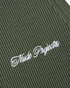 Nude Project Tank Top Ss24 Green/Brown Sale
