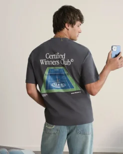 Nude Project Tennis Tee Ash Online