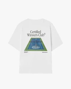 Nude Project Tennis Tee White Hot