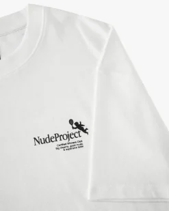 Nude Project Tennis Tee White Hot