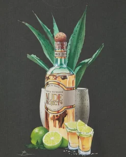 Nude Project Tequila Tee Ash Sale
