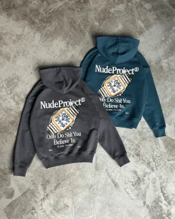 Nude Project Time Hoodie Ash Online