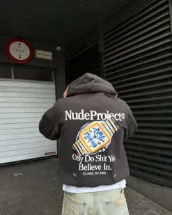 Nude Project Time Hoodie Ash Online