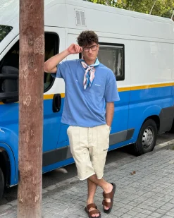 Nude Project Time Tee Blue Clearance