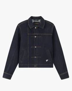 Nude Project Trucker Denim Jacket Washed Dark Clearance