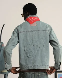 Nude Project Trucker Denim Jacket Washed Light Hot