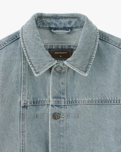 Nude Project Trucker Denim Jacket Washed Light Hot