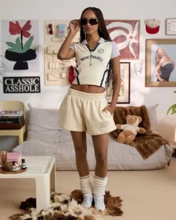 Nude Project Typa Day Shorts Marshmallow Fashion