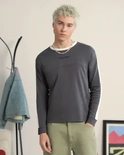 Nude Project Vintage Sports Longsleeve Grey Best