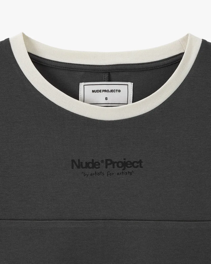 Nude Project Vintage Sports Longsleeve Grey Best