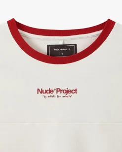 Nude Project Vintage Sports Longsleeve White Hot