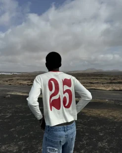 Nude Project Vintage Sports Longsleeve White Hot