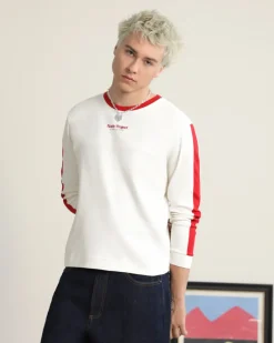 Nude Project Vintage Sports Longsleeve White Hot