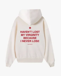 Nude Project Virginity Hoodie Marshmallow Red Clearance