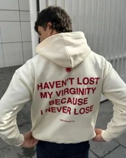 Nude Project Virginity Hoodie Marshmallow Red Clearance