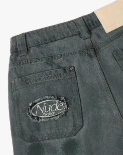 Nude Project Wasted Jeans Washed Green Online