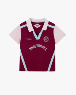 Nude Project Winner Polo Burgundy Online