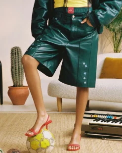 Nude Project World Cup Leather Jorts Best