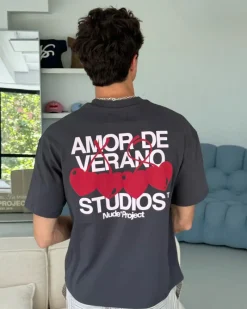 Nude Project Xoxo Tee Ash Sale