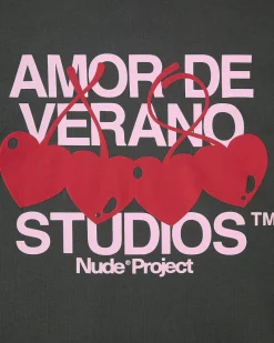 Nude Project Xoxo Tee Ash Sale