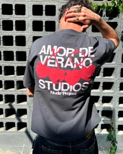 Nude Project Xoxo Tee Ash Sale