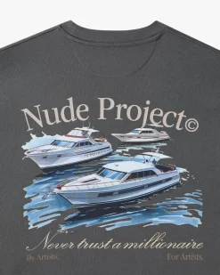 Nude Project Yatch Club Tee Ash Discount