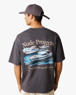 Nude Project Yatch Club Tee Ash Discount