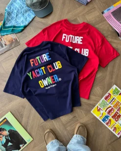 Nude Project Yate Tee Navy Clearance