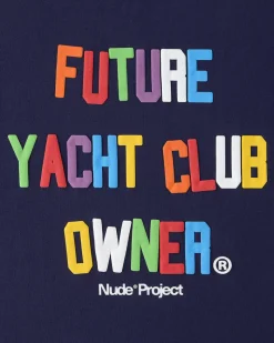Nude Project Yate Tee Navy Clearance