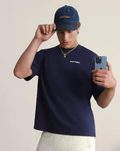Nude Project Yate Tee Navy Clearance