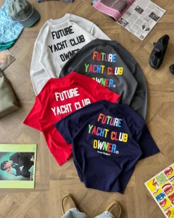 Nude Project Yate Tee Navy Clearance